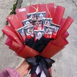 Buket Kopi M | Coffee Gold Treat Bouquet | Hadiah Untuk Cowok | Wisuda & Hari Spesial Lainnya