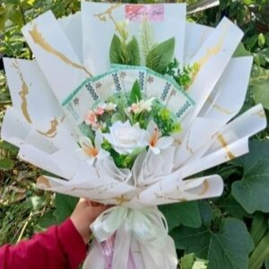 Buket Uang Asli | 5 Lembar | XL
